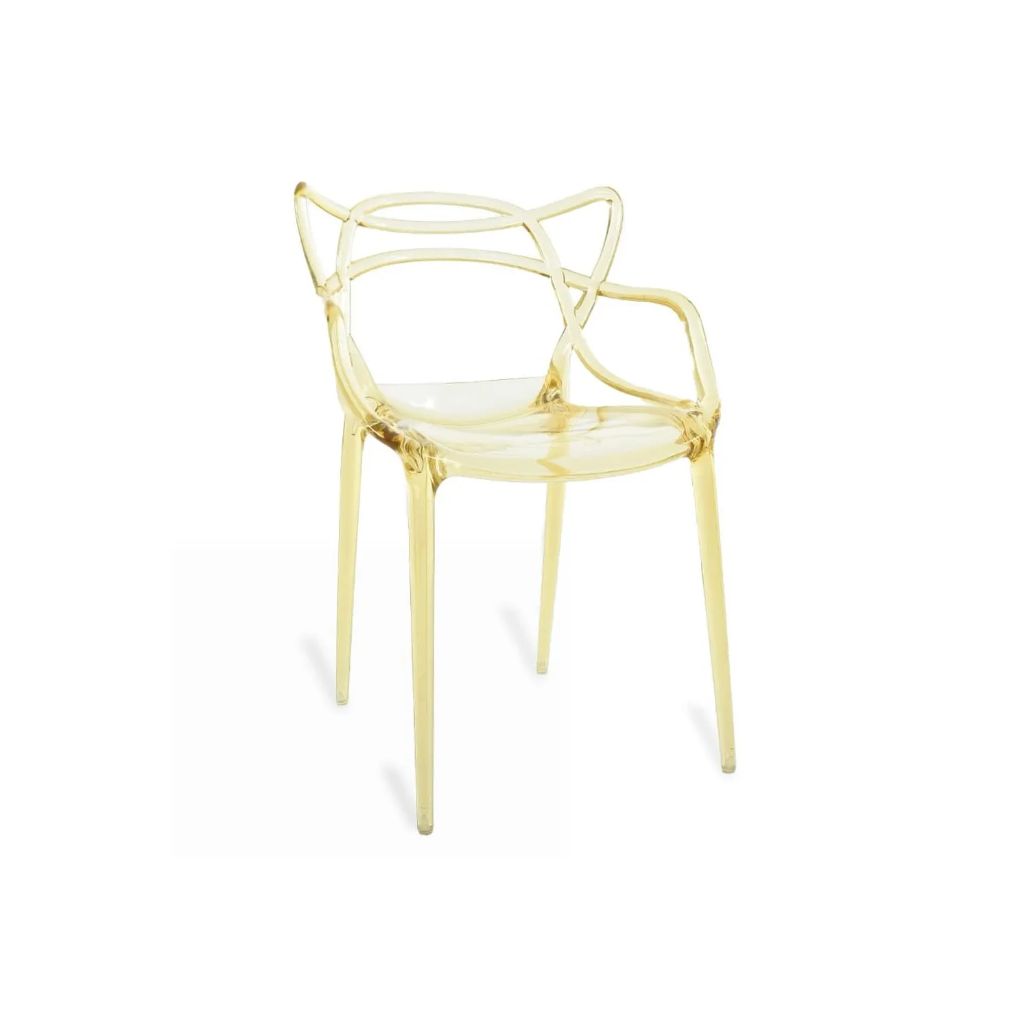 Inspiration chaise Masters transparente du célèbre designer Philippe Starck