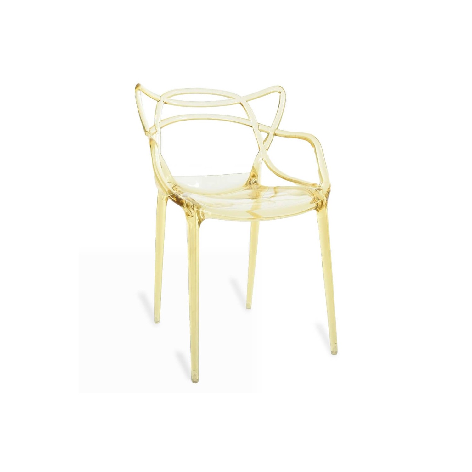 Inspiratie Transparante Masters-stoel van de veelgeprezen ontwerper Phillipe Starck