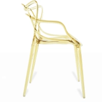 Inspiración Silla Masters transparente del aclamado diseñador Phillipe Starck