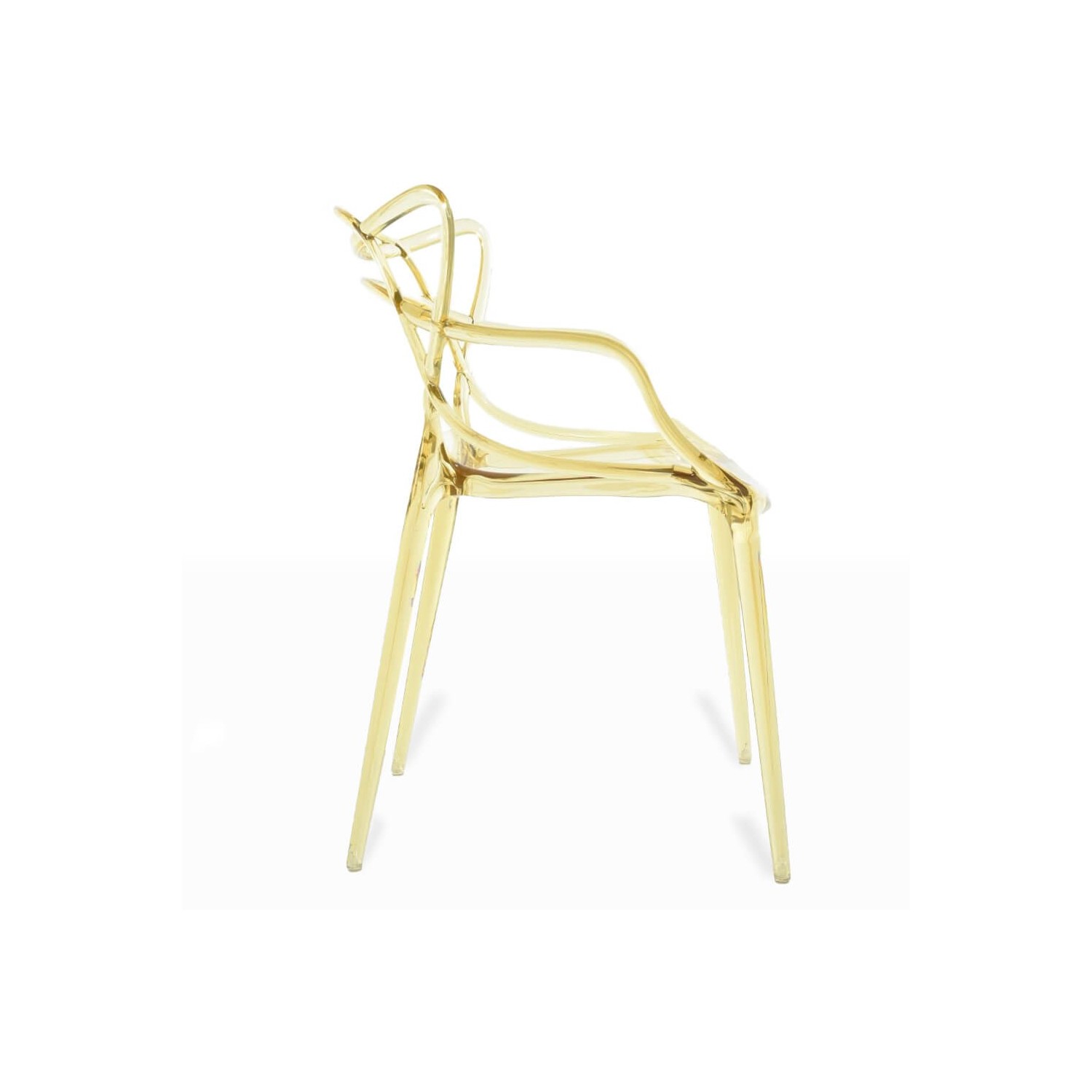 Inspirazione sedia trasparente Masters dell'acclamato designer Philippe Starck