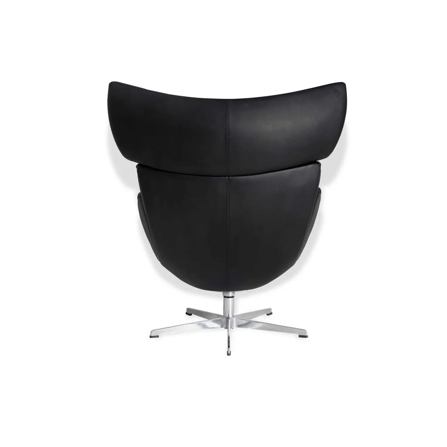 Sillón de diseño Emola en Piel Italiana