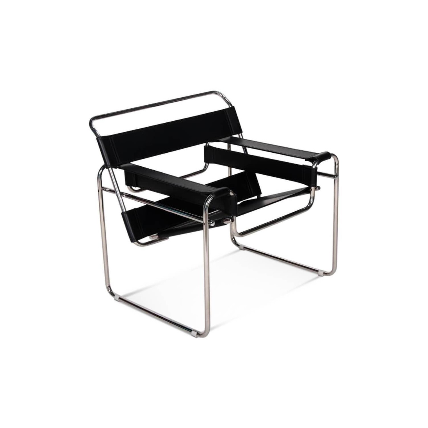 Replica of the Wassilly Chair design chair in leather