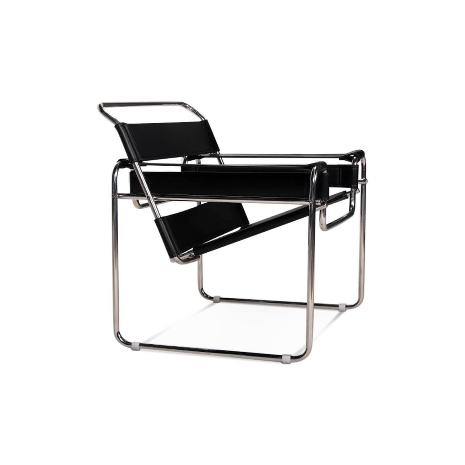 Réplica de la silla de diseño Wassilly Chair en piel