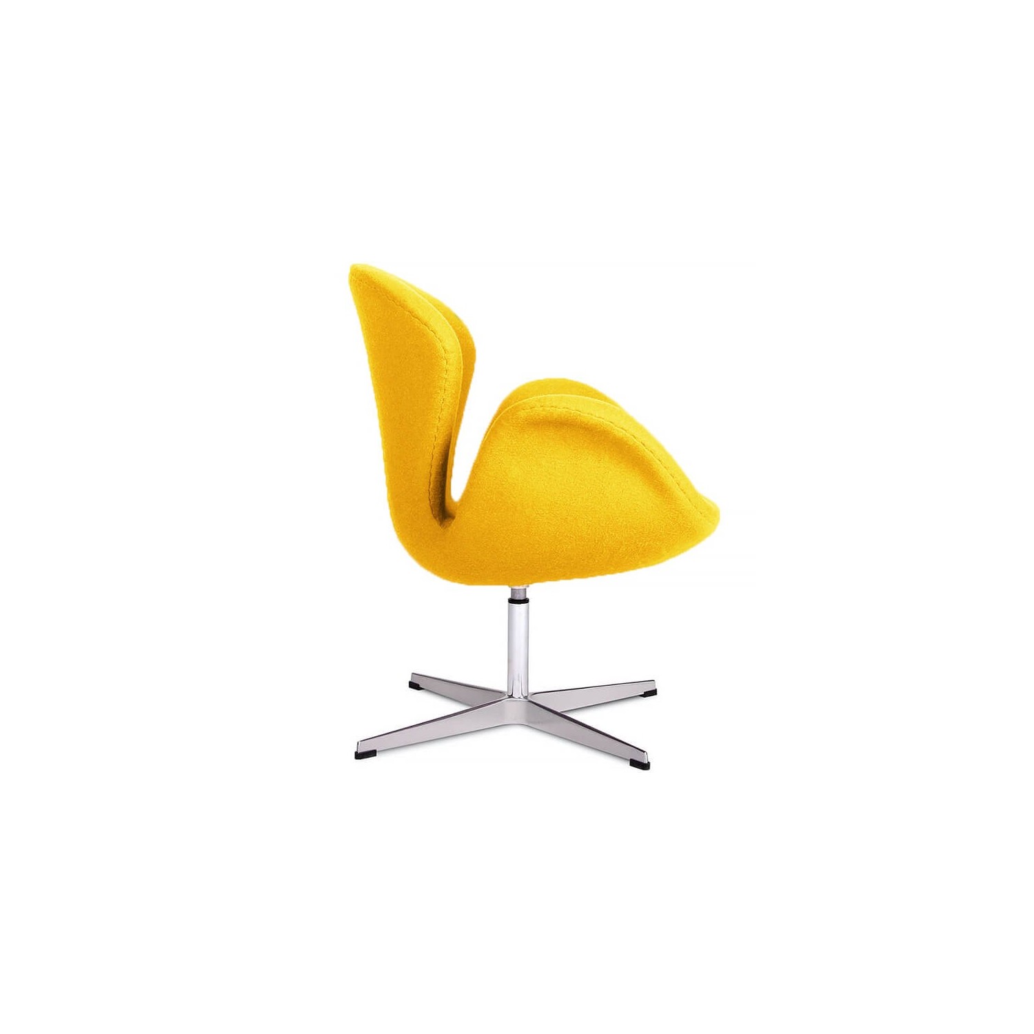 Réplique de la chaise Swan en cachemire par Arne Jacobsen
