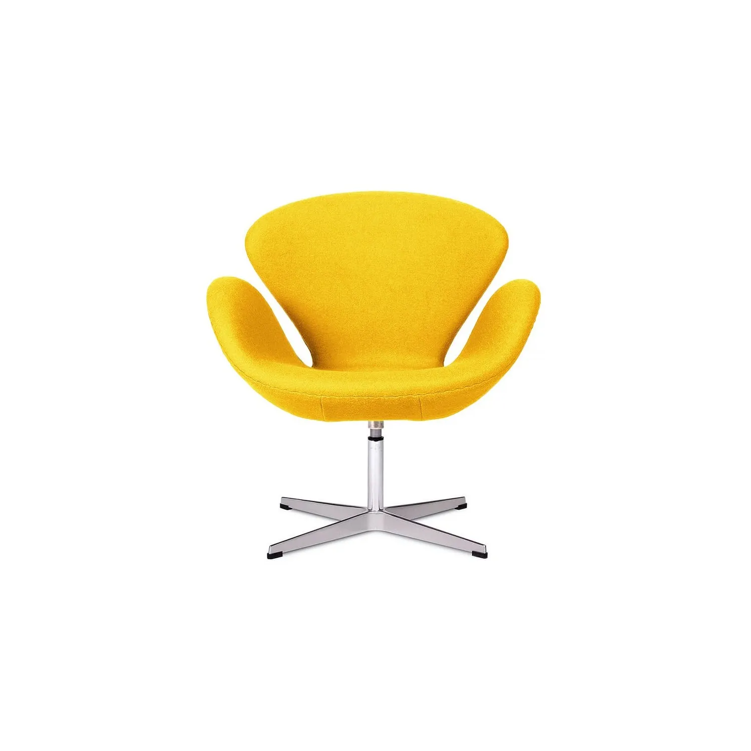 Réplique de la chaise Swan en cachemire par Arne Jacobsen