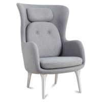 Replica Ro Back Poltrona em Cashmere do designer Jaime Hayón