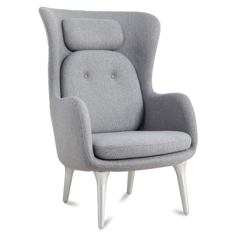 Replica Ro Back Poltrona em Cashmere do designer Jaime Hayón