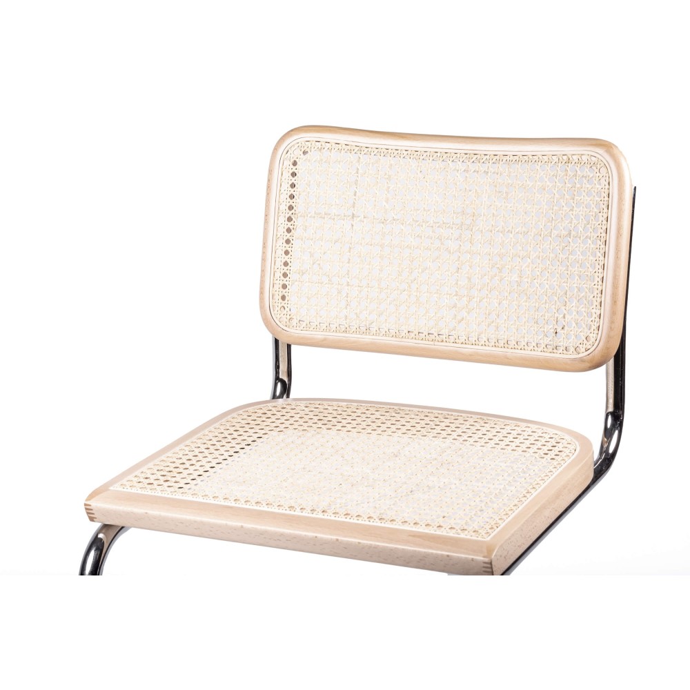 Réplique de la chaise Cesca du designer Marcel Breuer