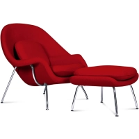 Réplica del sillón Womb Chair del diseñador Eero Saarinen