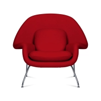 Replika Womb Chair autorstwa projektanta Eero Saarinen