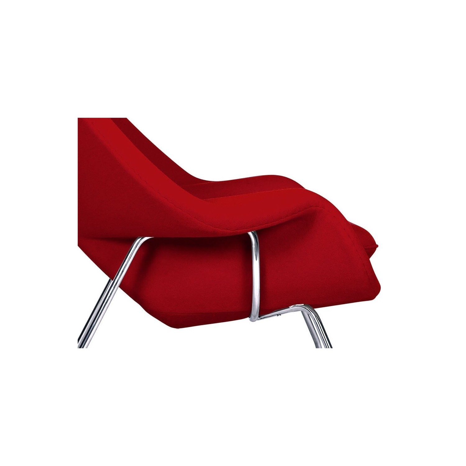 Replica van de Womb Chair door ontwerper Eero Saarinen