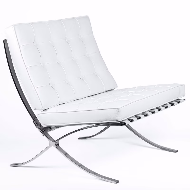 Chaise Inspiration Barcelona Similicuir