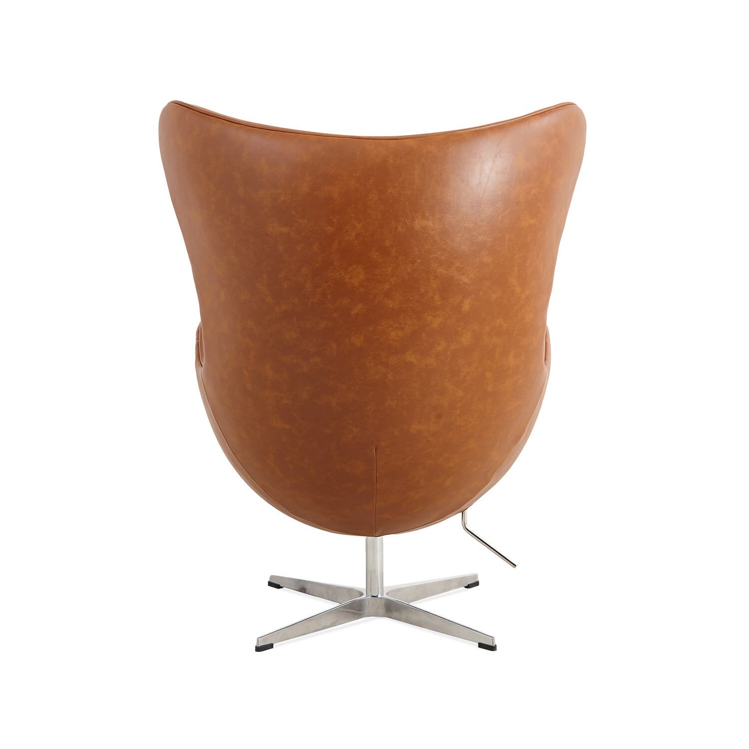 Replica Egg Chair aus Kunstleder im Vintage-Look