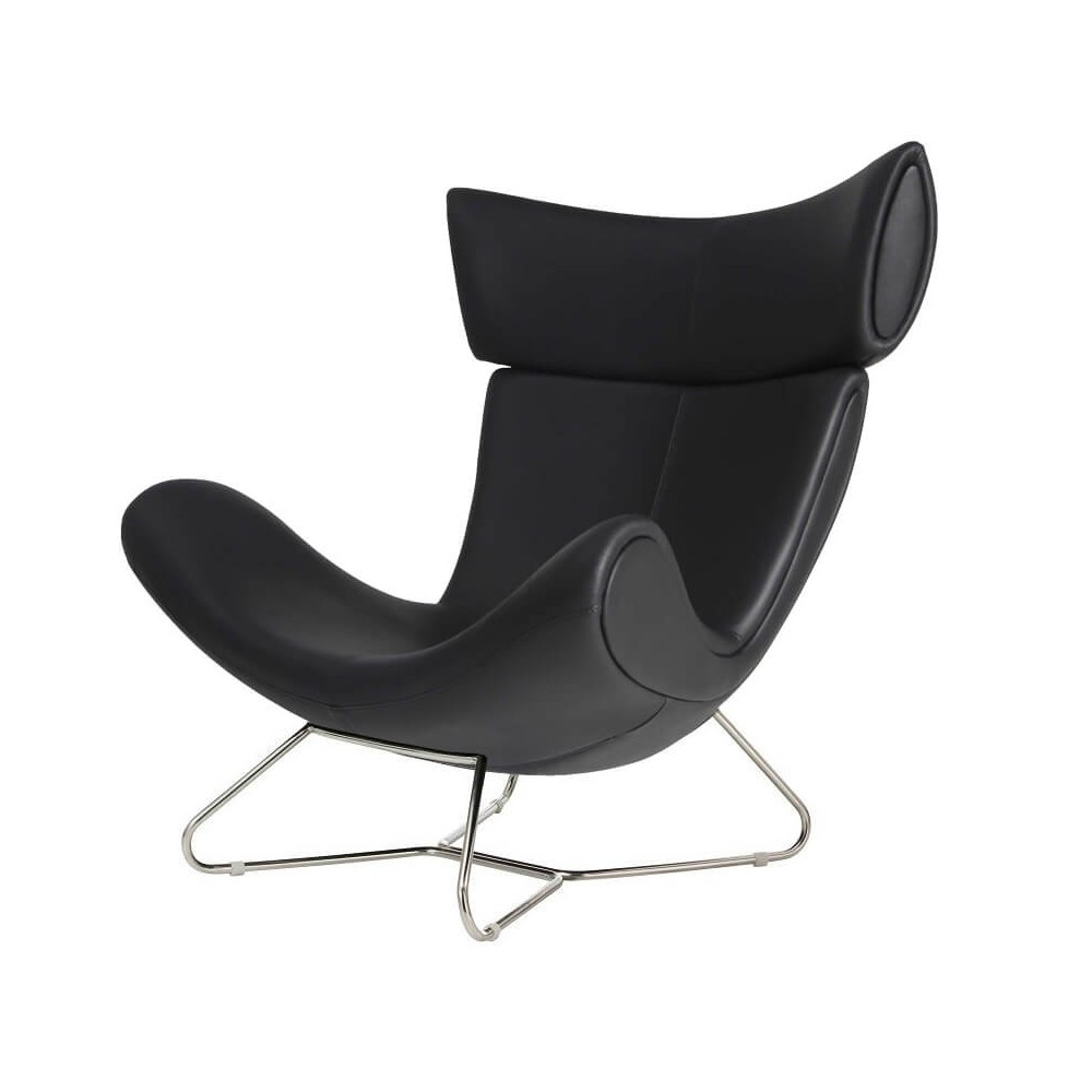 Imola Design Fauteuil Réplique en Cuir Italien