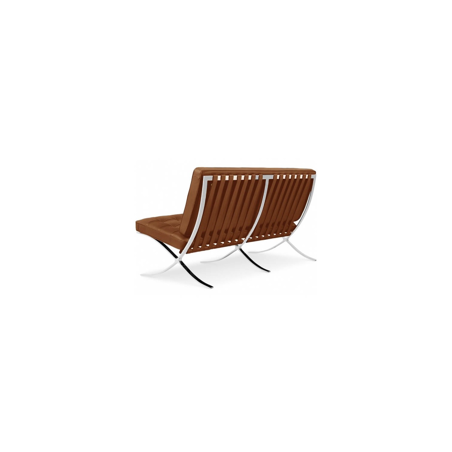 furmod Barcelona Half-leather Chair 2 Seats
