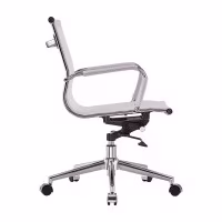 Chaise de bureau édition fixe à dossier bas en maille