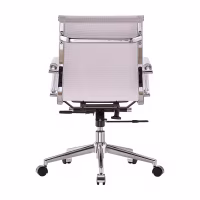 Chaise de bureau édition fixe à dossier bas en maille
