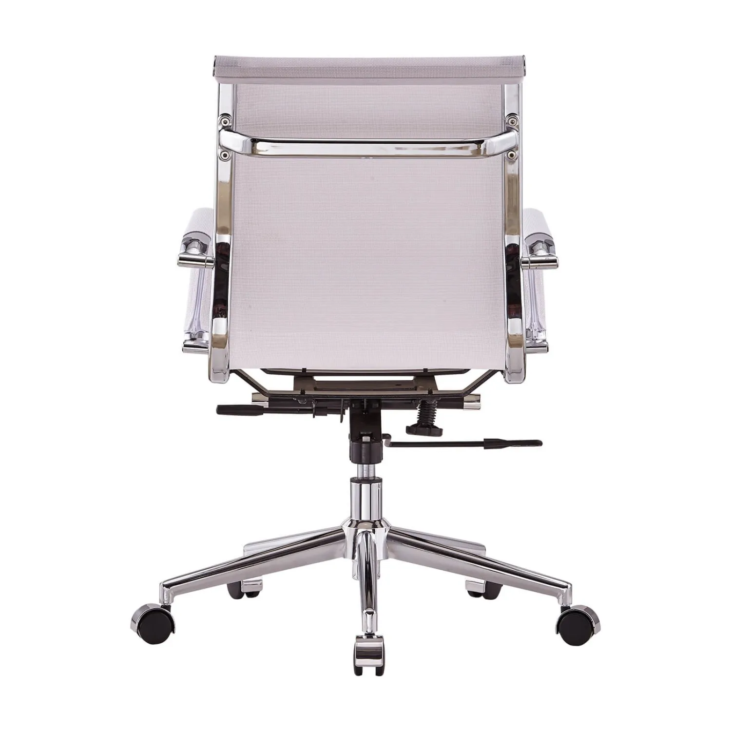 Chaise de bureau édition fixe à dossier bas en maille