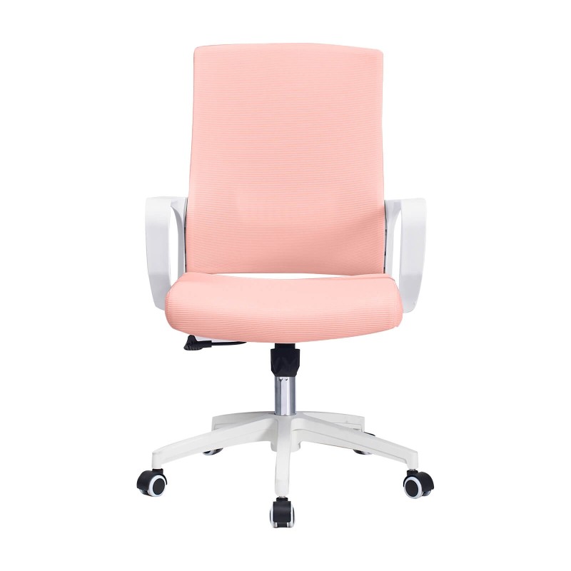 Chaise de bureau à dossier bas Mesh Ergo en maille de fibres