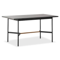 Mesa de Comedor Blackstorm Rectangular 140x80cm en Madera de Roble