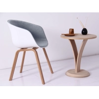 Silla Nórdica Tapizada en Algodón