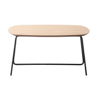 Quadratischer Couchtisch 80x80cm aus Eichenholz