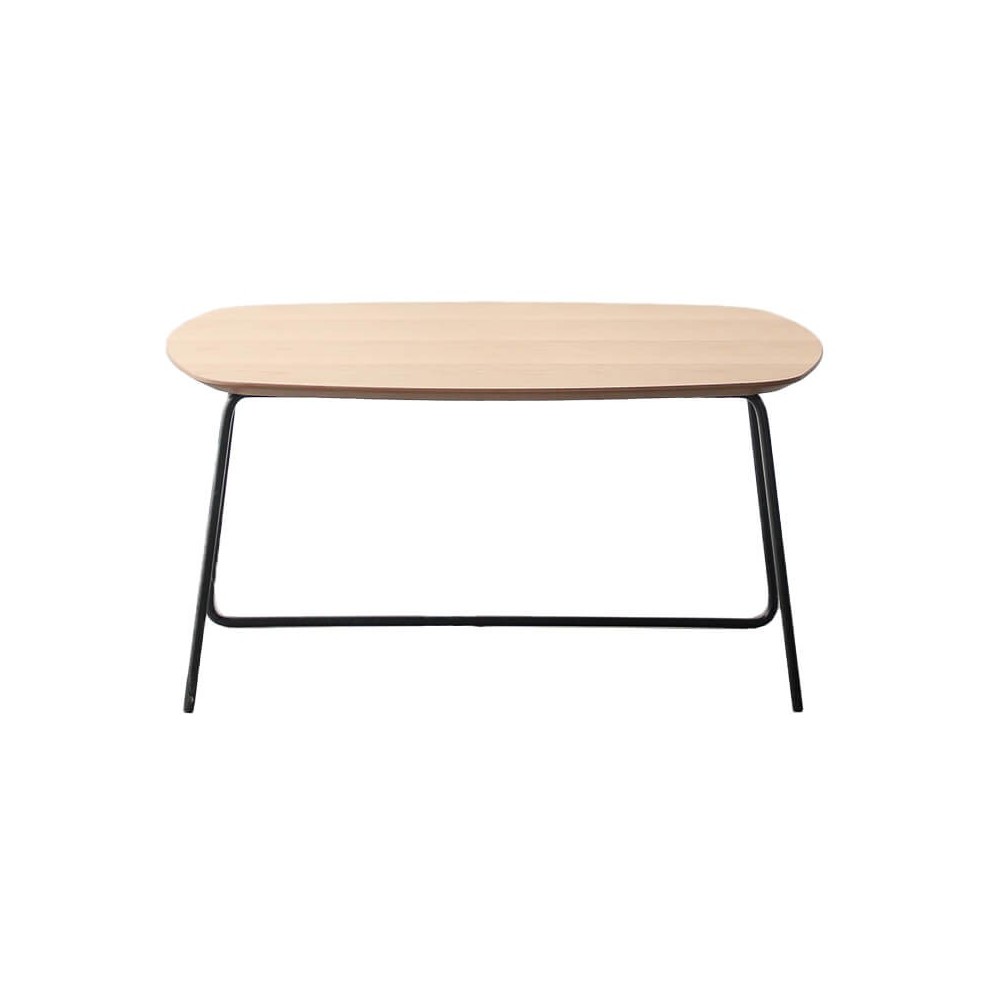 Table Basse Carrée 80x80cm en Bois de Chêne