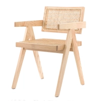 Replica Chandigarh Stuhl mit Armlehnen von Designer Pierre Jeanneret 