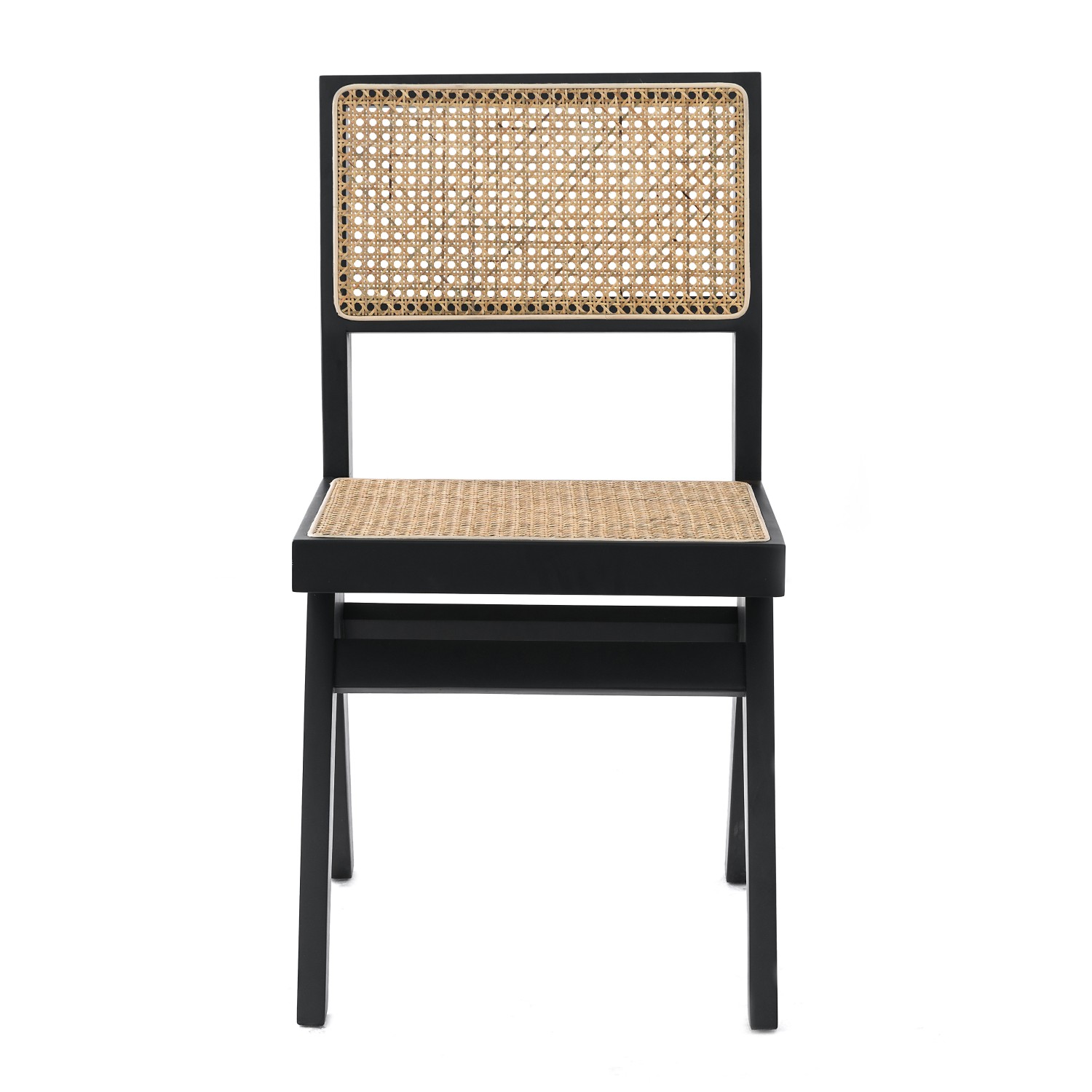 Réplica da cadeira Chandigarh pelo designer Pierre Jeanneret 