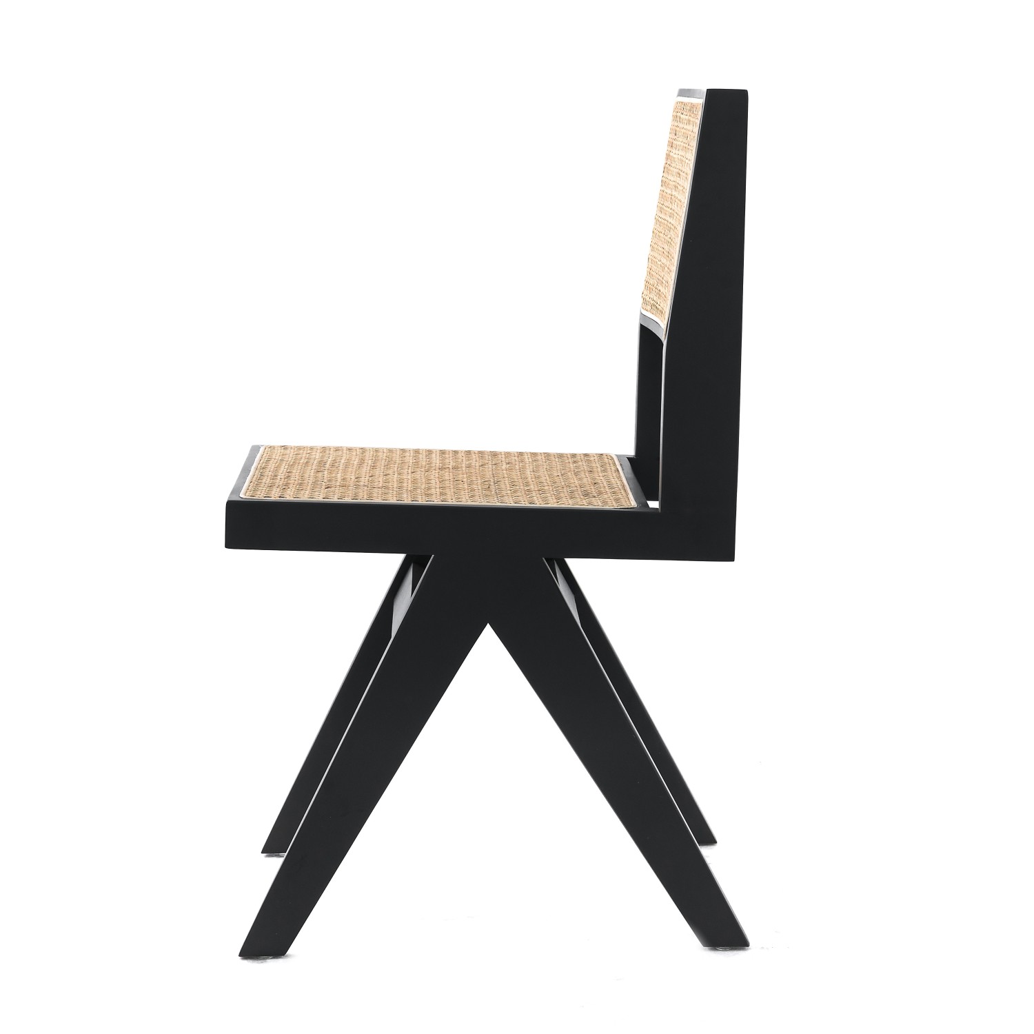 Réplique de la chaise Chandigarh du designer Pierre Jeanneret 