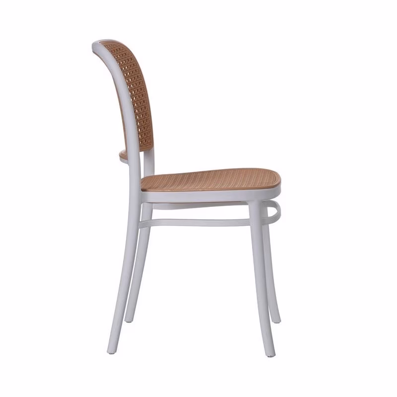 Chaise d'extérieur en rotin synthétique