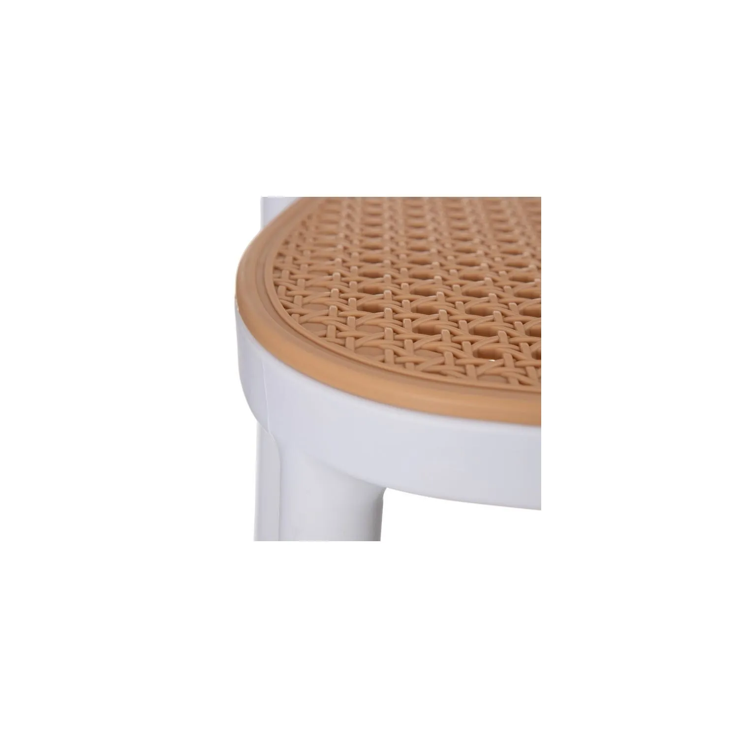 Chaise d'extérieur en rotin synthétique