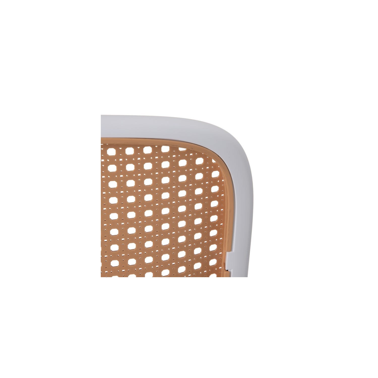 Chaise d'extérieur en rotin synthétique
