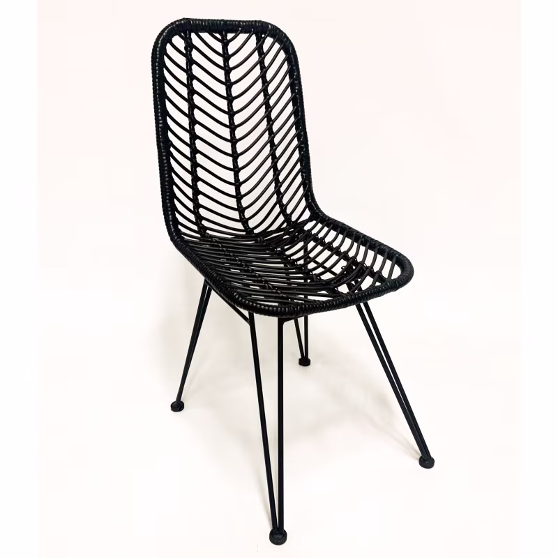 Cadeira Le Midi em rattan adequada para exterior
