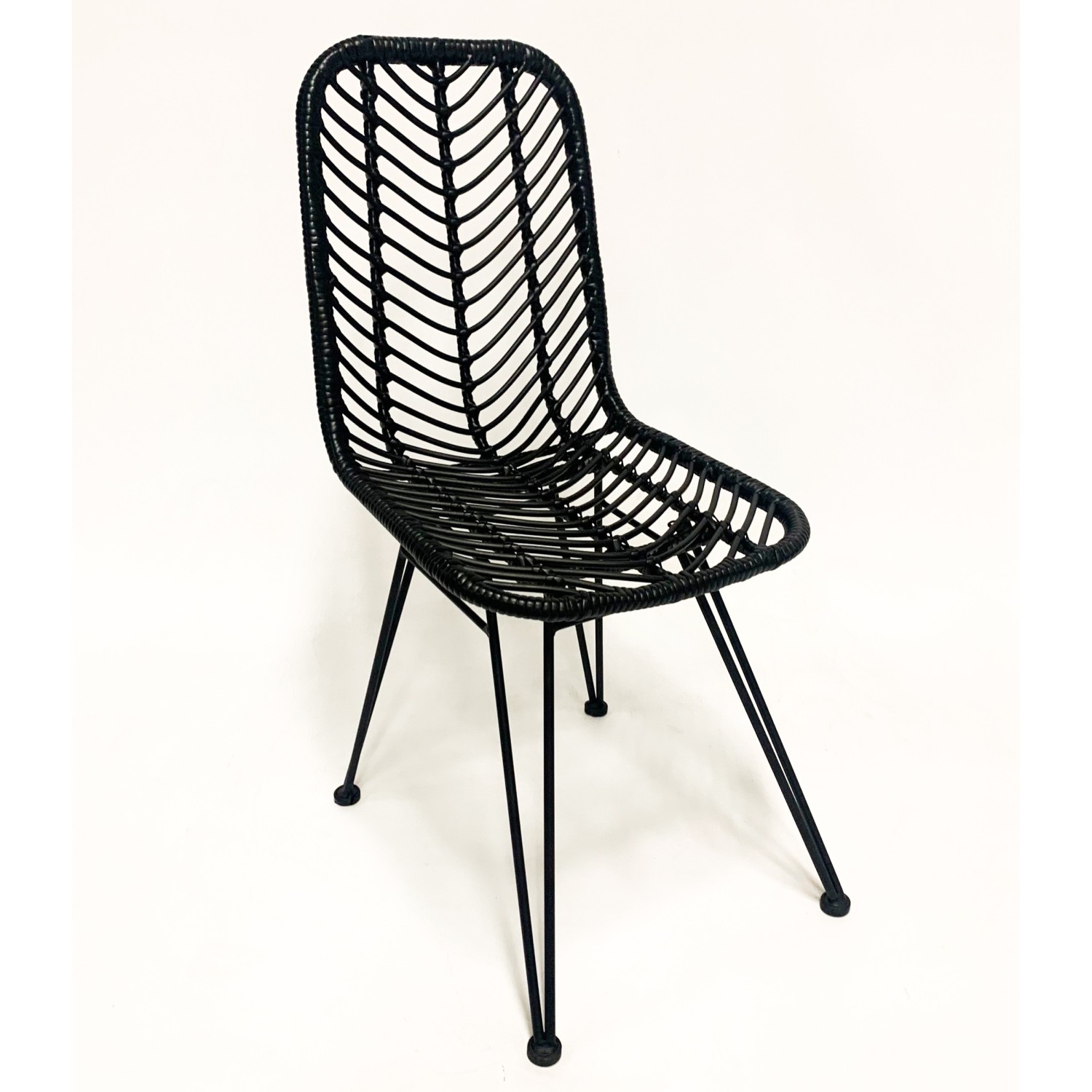 Le Midi Stuhl in Rattan perfekt für den Außenbereich