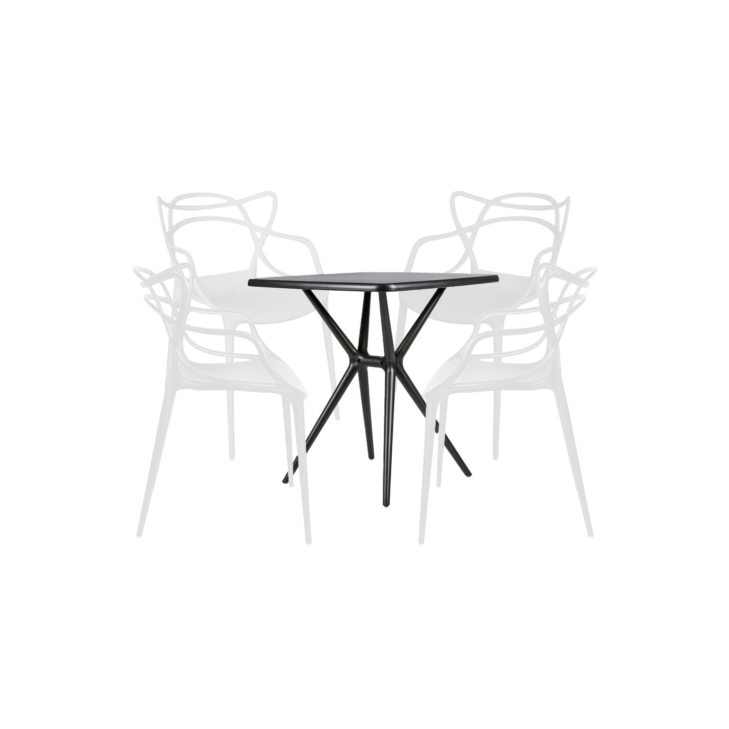 Moises Garden Chair and Table