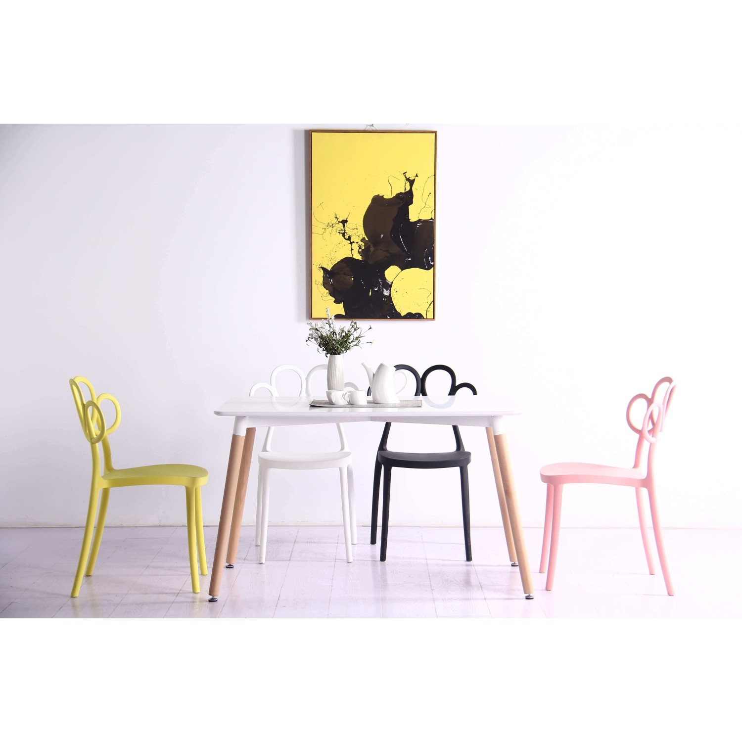 Rectangular Fox dining table 160cm