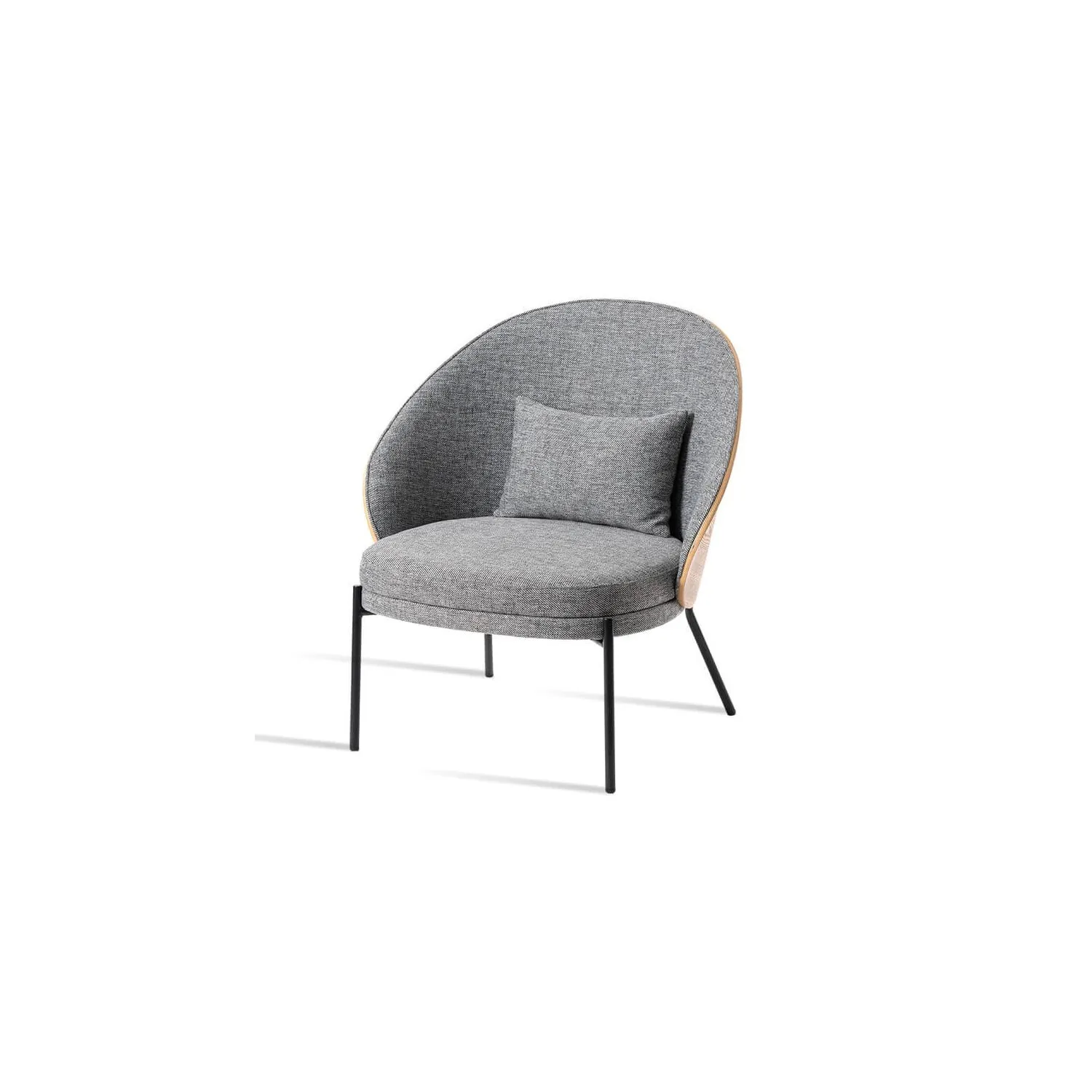 Fauteuil Nordic Earth avec coussin en coton