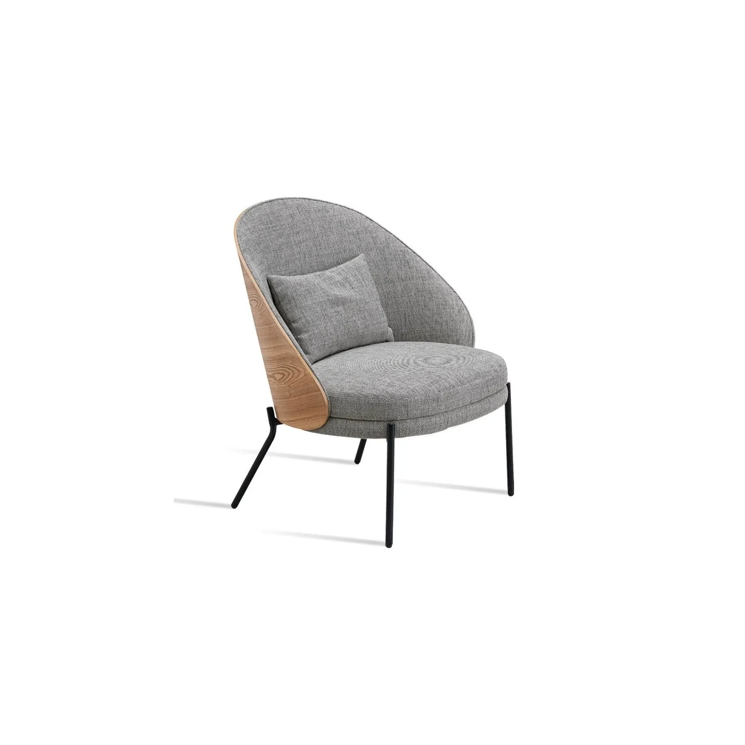 Fauteuil Nordic Earth avec coussin en coton