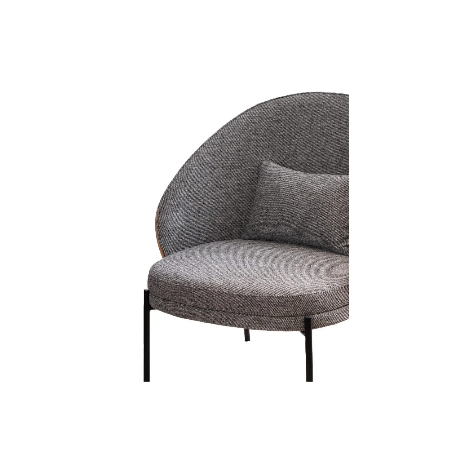 Fauteuil Nordic Earth avec coussin en coton