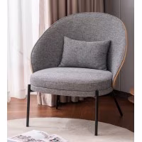 Fauteuil Nordic Earth avec coussin en coton