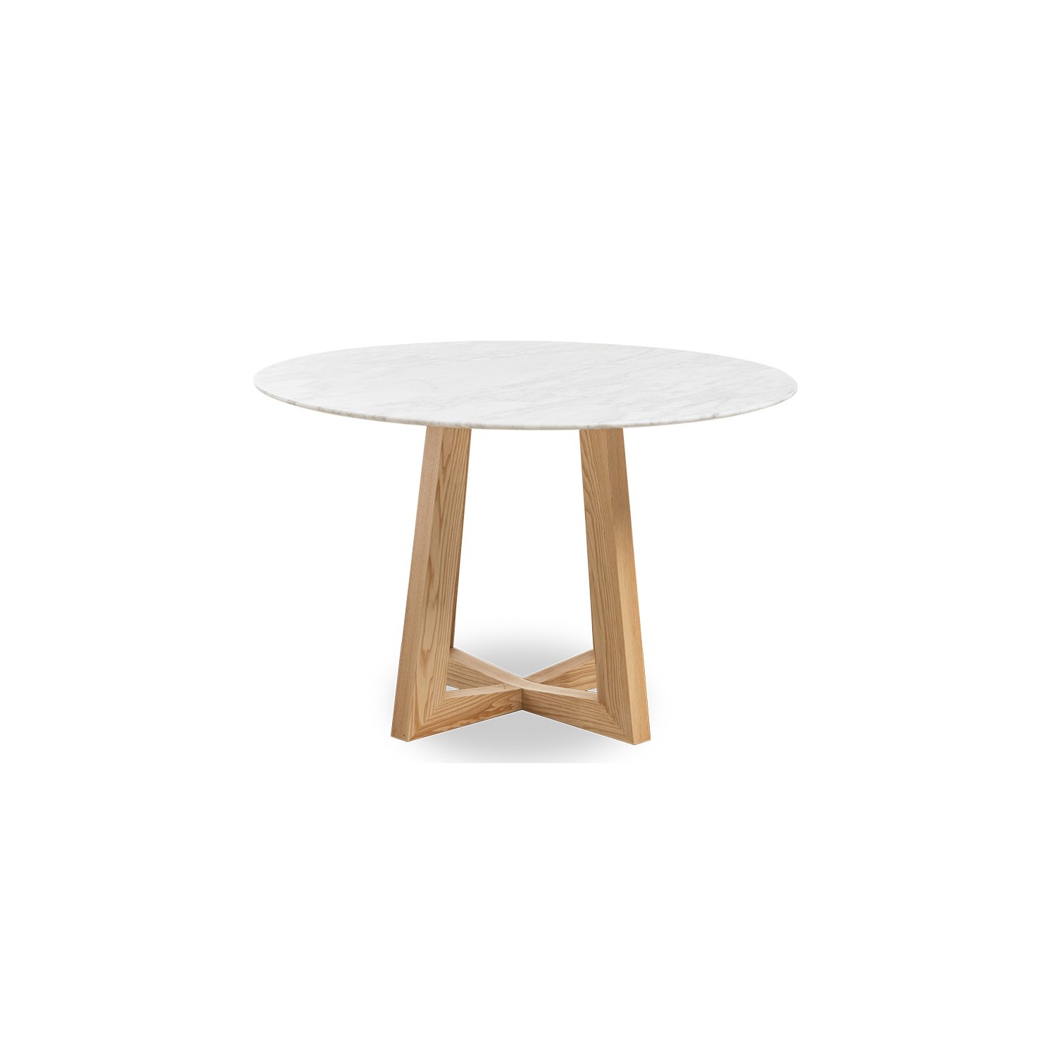 Stół do jadalni Dream z marmuru Carrara 115cm