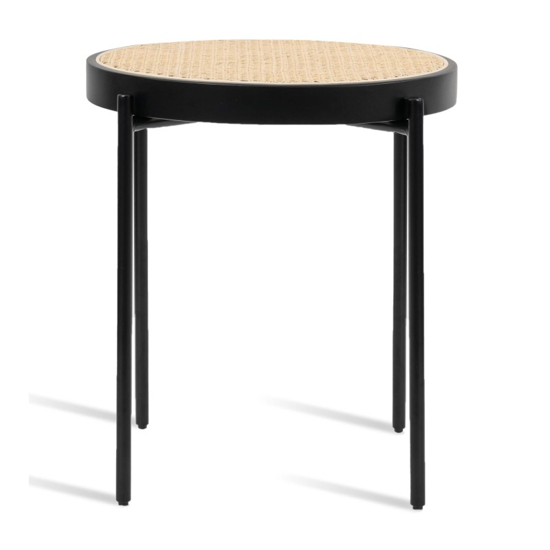 North Beistelltisch aus Rattan 50 cm