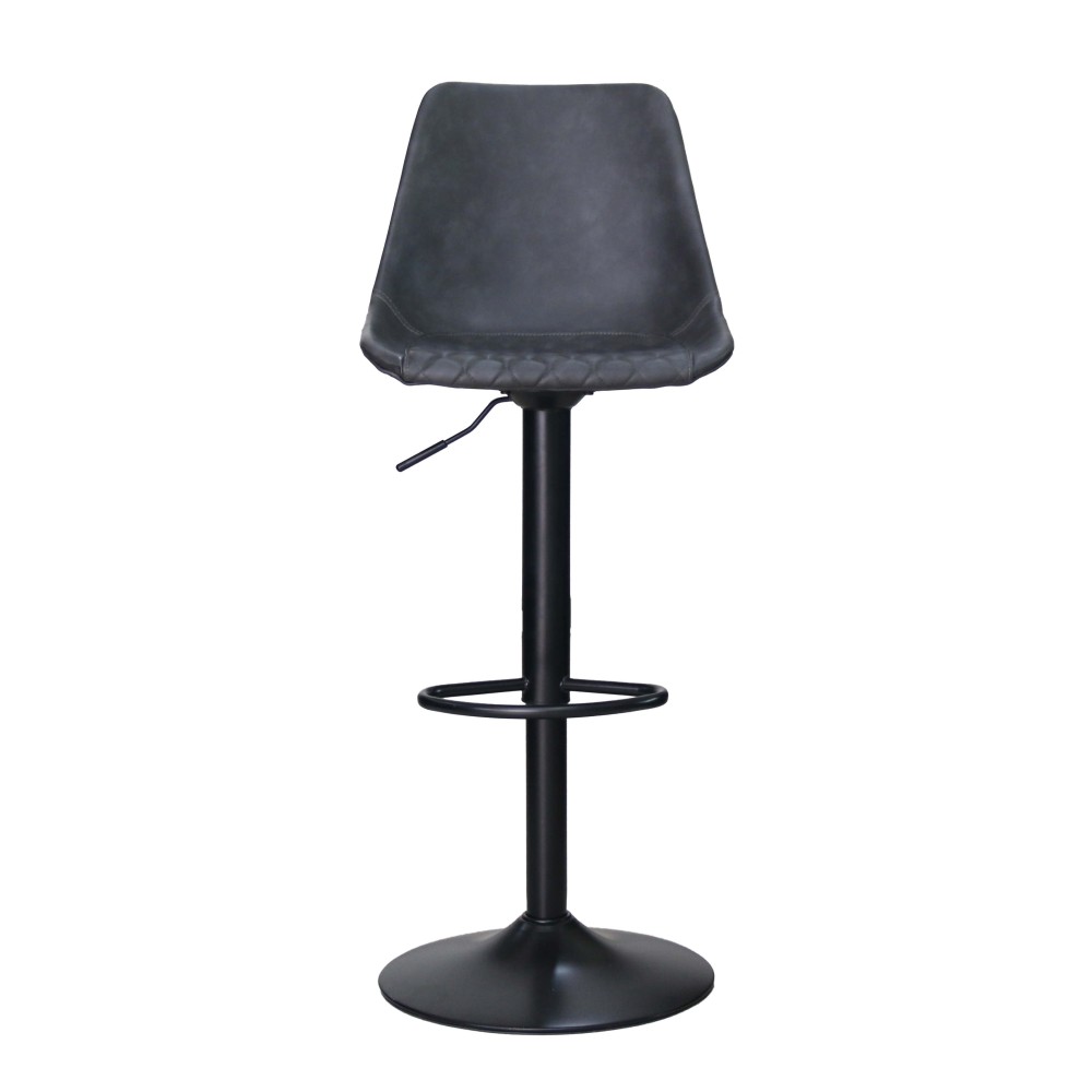Tabouret ajustable Brandon recouvert de similicuir