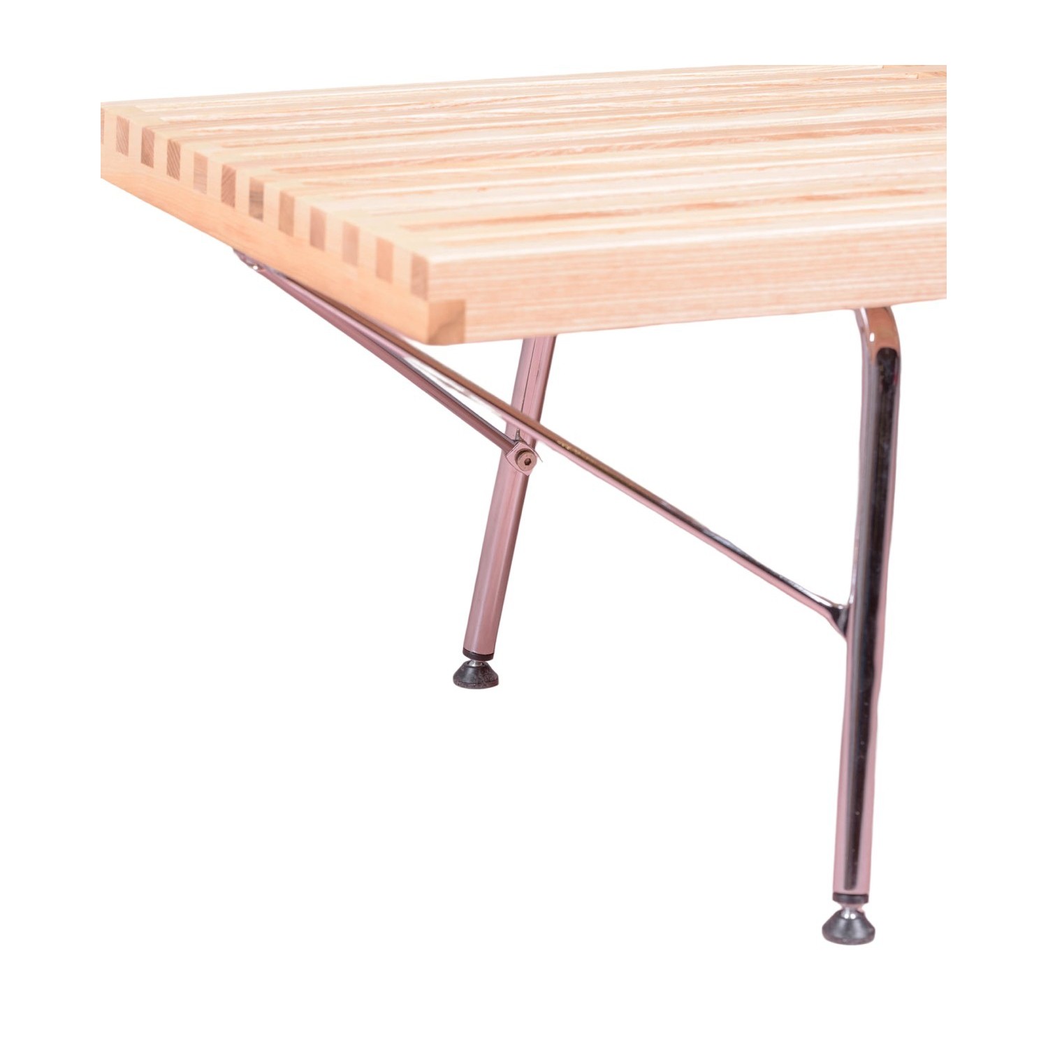 Panca vintage Nelhouse in frassino naturale