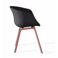 Chaise nordique Daxer en bois de hêtre de style nordique