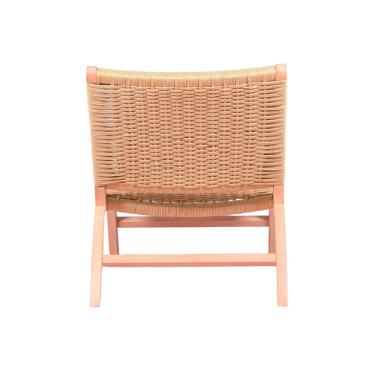 Nordic Forest fauteuil in beukenhout en natuurlijk touw