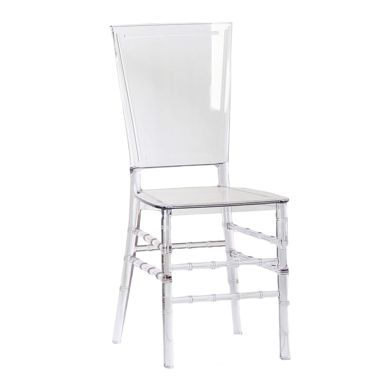 Pack Ghost Tisch 120cm und 4 Stühle Felipe Ghost