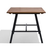 Industrial Fare bord i massivt teak