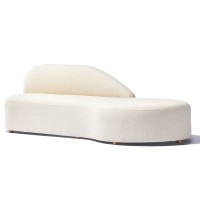 Designová pohovka Mozart v látce bouclé
